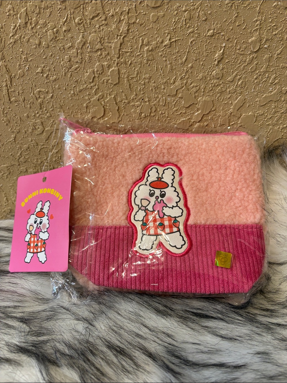 Bunni Konbiny Zip Pouch - Cute Cartoon Accessory